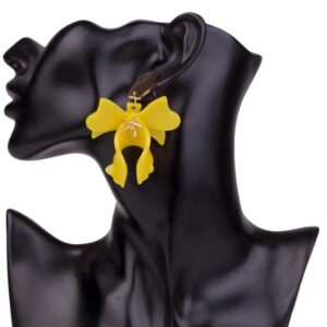 Christi Tasker Miami Milan Meets Miami Modern Bowtie Acrylic Earrings 097afbf9-dd30-5c8a-8b34-6289eec2eed8.jpg My super chic modern-day bow earrings are reminiscent of the Milan runways. Inspired by a combination of my love for Milan, yet invasive of my acrylic Wynwood Mood Swings remnants, make an artistic pair. Available while supplies last in the colors shown. Earrings,Acrylic Earrings,Bowtie Earrings,Fashion Earrings