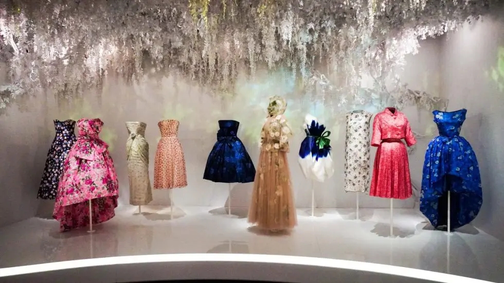 Fashion 300 Awesome Couture Dresses by Christian Dior From The 70th Anniversary Exhibition in Museum in Paris, France Fashion, Design, Lifestyle