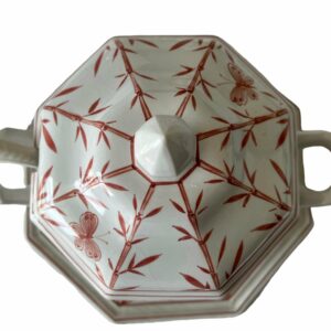 1970s Large Ceramic Soup Tureen Made for Jordan Marsh in Italy, 3 Pieces 212f27bf-5172-5d69-a4b9-9cef1ebe6052.jpg Ceramic