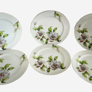 1950s Roselyn China Dogwood Magnolia Dinner Plate Made in Japan- Set of 6 7dd42e53-1641-53a8-b0fe-d6408a6f4699.jpg roselyn china dogwood