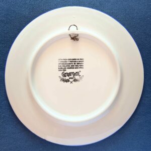 1980s Blue & White Ceramar Plate “Toldeo” Cathedral of Toledo, Spain - Made in Italy ca1ccae1-95b8-5335-a1b2-c3a711150993-3.jpg