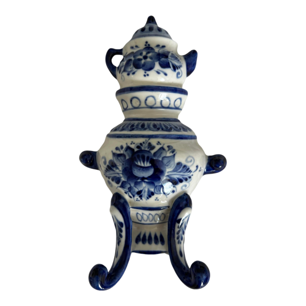 Chinoiserie Porcelain Double Wall Hook/Coat Hanger