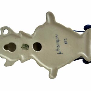 Vintage Blue and White Porcelain Wall Hook Coat Hanger Blue & White Double Hook 2ea0de86-b092-5714-bd9c-cc469008a6cf.jpg This is a Rare Vintage Chinoiserie Porcelain Double Wall Hook/Coat Hanger in Blue & White. It is both beautiful and functional. The PERFECT addition to your blue and white collection. Porcelain,Vintage