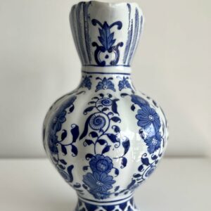 English Chinoiserie Floral Blue & White Ceramic Porcelain Pitcher 3d903827-73d0-5144-8c64-fa59d698ef9b-1.jpg Pitcher