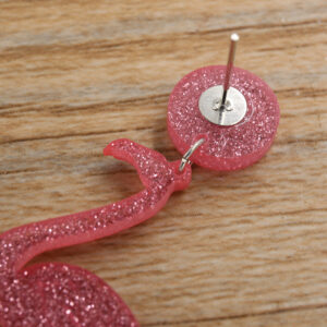Glamingo Glittered Flamingo Earrings 5c7a9ef5-acac-5f71-8714-7c9b40c858f0.jpg Earrings