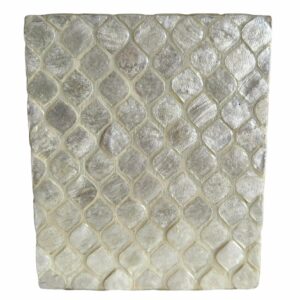 Mother of Pearl Boutique Tissue Box Cover in Quatrefoil Pattern a498e75a-3f04-53ff-9060-cb8529c9ab04.jpg Boutique