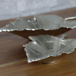 Oak Leaf Trays S/2 f99cdfd6-d1cf-581c-acab-5ca0f6155cf9.jpg Tray,Trays,Oak Leaf Trays